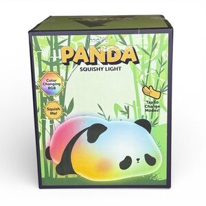 Panda Squishy Color Changing Light- NEW